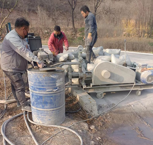 揭阳路面下沉注浆