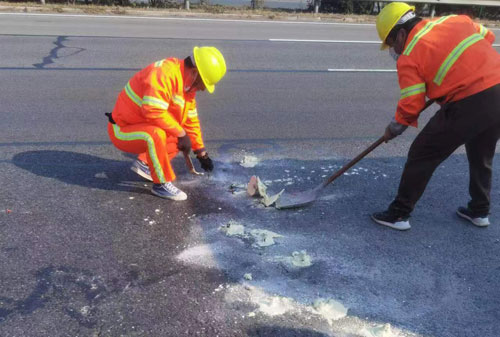 揭阳公路下沉注浆加固